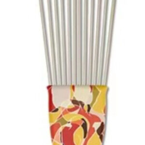 ♥️5 for $25♥️Afropick "Ancestors" Art Deco Hair Pick design by Quentin Samuels